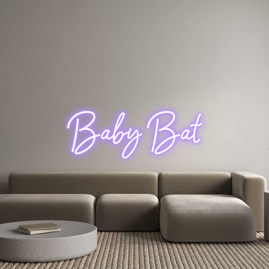 Custom Neon: Baby Bat