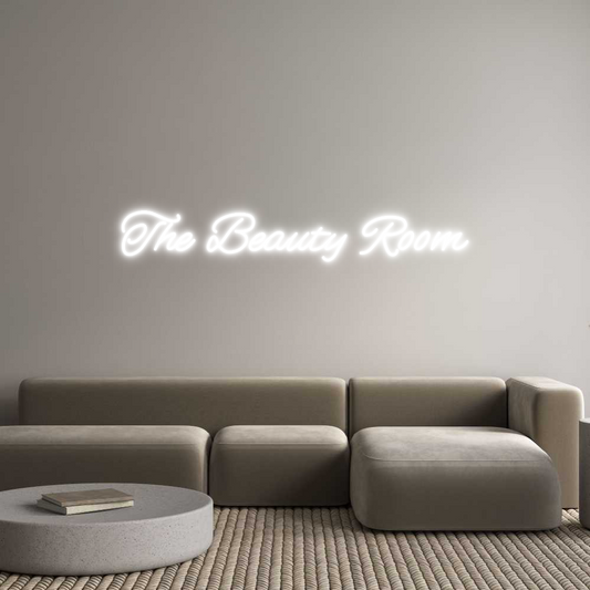Custom Neon: The Beauty Room