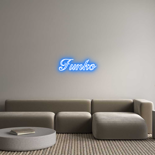 Custom Neon: Funko