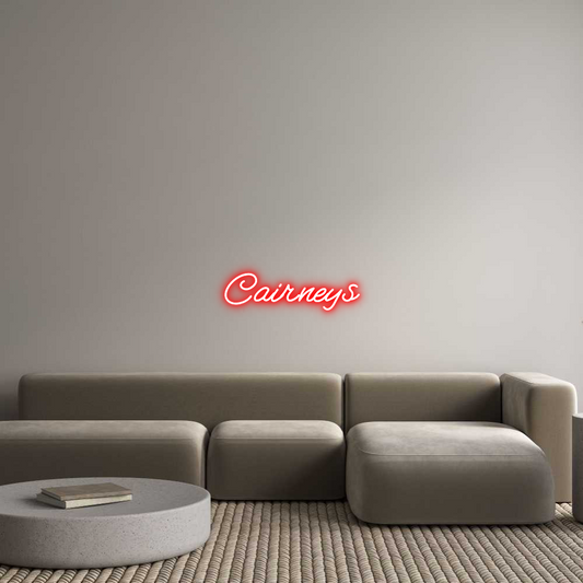Custom Neon: Cairneys