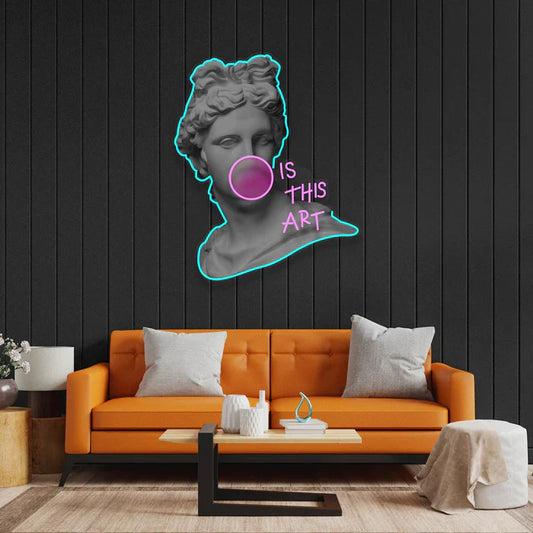 Is This Art Neon Art LED Neon Sign Light Neon