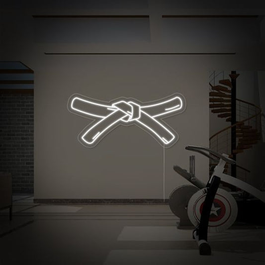 Karate Belt LED Neon Sign Light Neon