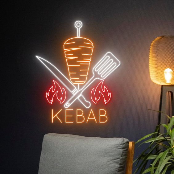Kebab LED Neon Sign Light Neon – Neu Neon