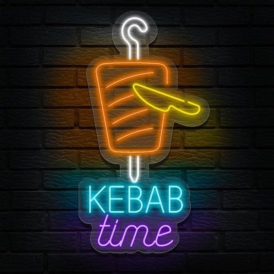 Kebap Time LED Neon Sign Light Neon