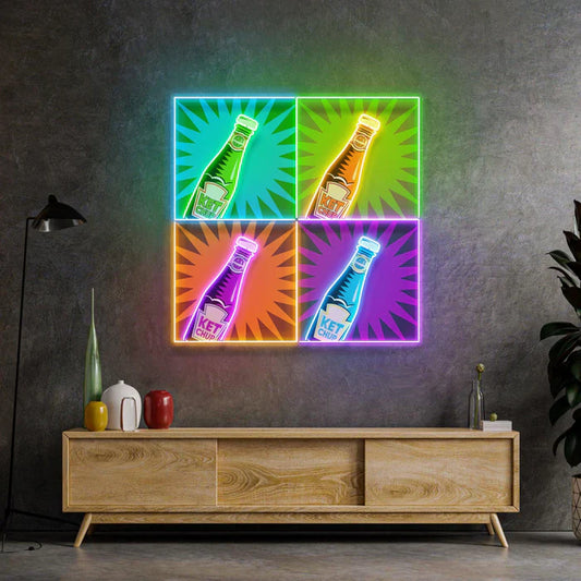 Ketchup Pop Neon Art LED Neon Sign Light Neon