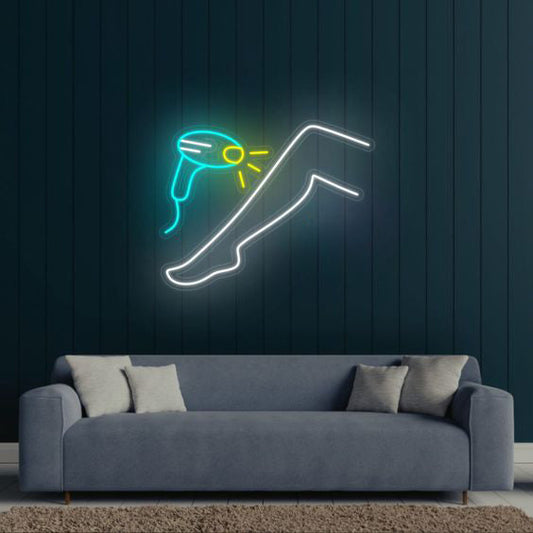 Laser Leg LED Neon Sign Light Neon