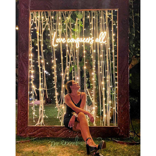 Love Conqueers All LED Neon Sign Light Neon