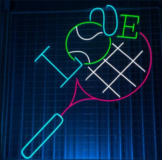 Love Tennis LED Neon Sign Light Neon