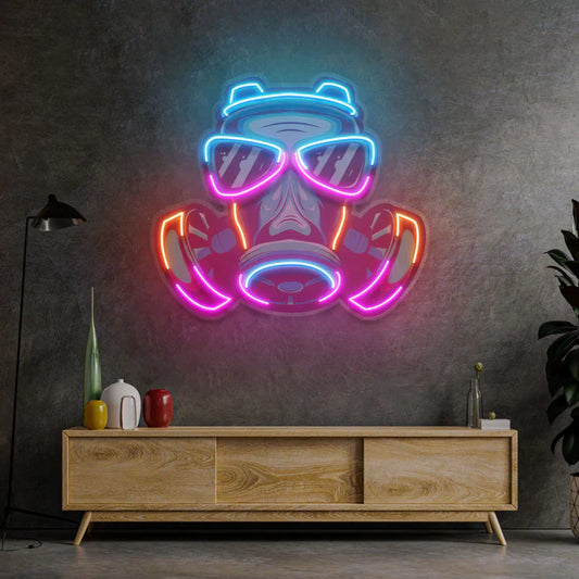 Mask Neon Art LED Neon Sign Light Neon