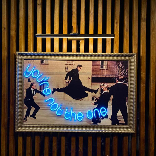The Matrix Movie Neon Led Canvas