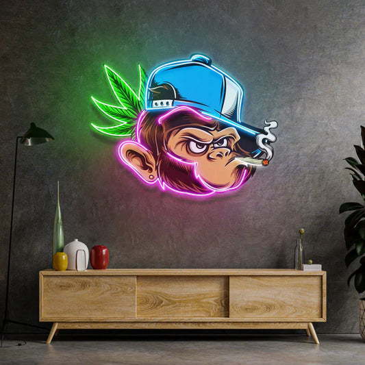 Naughty Monkey Neon Art LED Neon Sign Light Neon