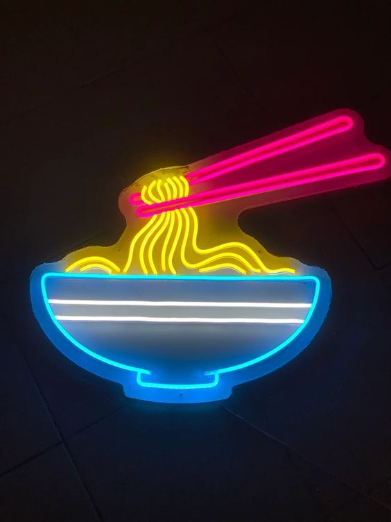 Noodle LED Neon Sign Light Neon – Neu Neon