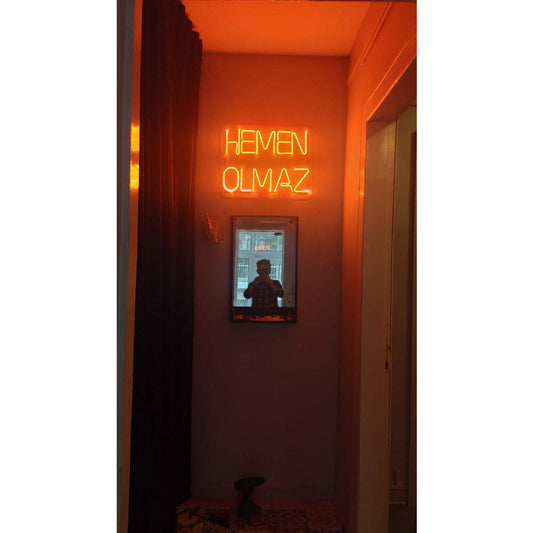 Not Immediately LED Neon Sign Light Neon