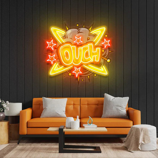 Ouch Neon Art LED Neon Sign Light Neon