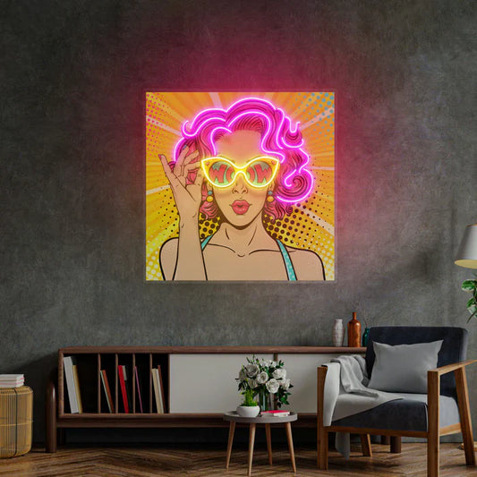 Pop art Neon Art LED Neon Sign Light Neon