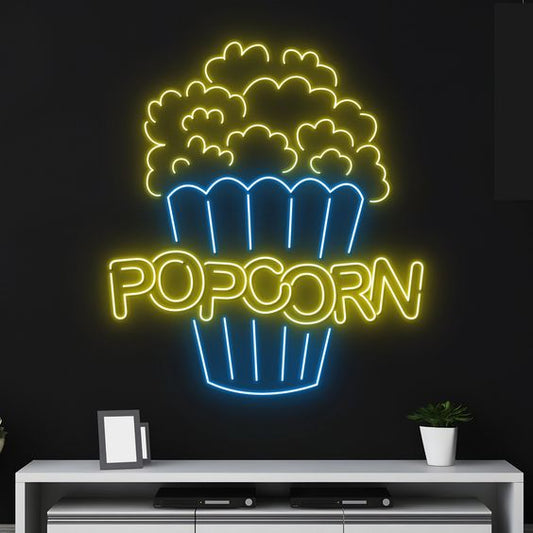 Popcorn LED Neon Sign Light Neon