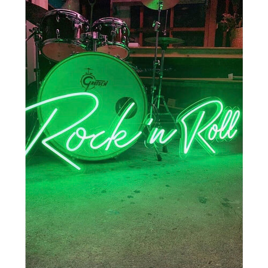 Rock'n Roll LED Neon Sign Light Neon