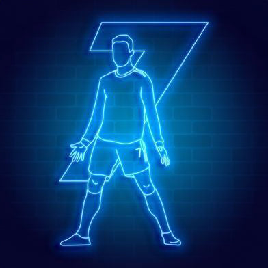 Ronaldo LED Neon Sign Light Neon