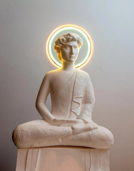 Yoga David Lighted Sculpture