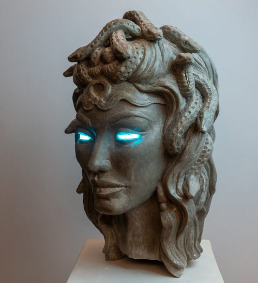 Medusa Lighted Sculpture