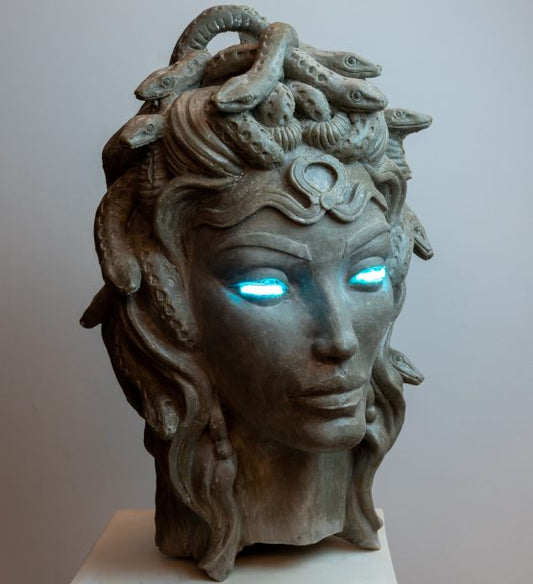 Medusa Lighted Sculpture