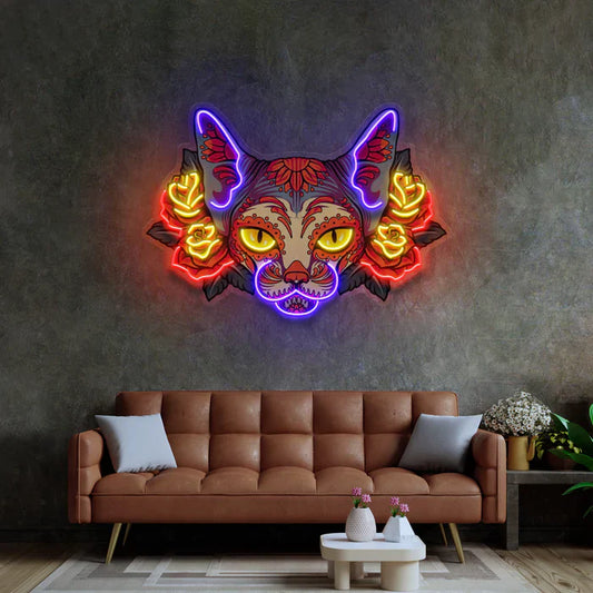 Sfenks cat Neon Art LED Neon Sign Light Neon