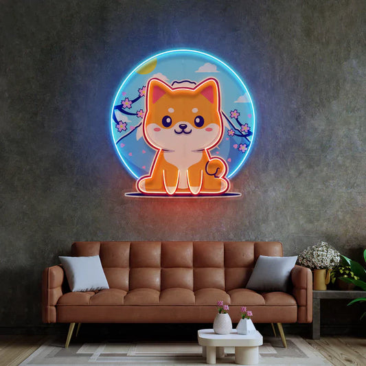 Shiba Neon Art LED Neon Sign Light Neon
