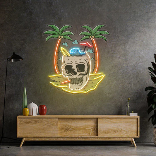 Skull Island Neon Art LED Neon Sign Light Neon