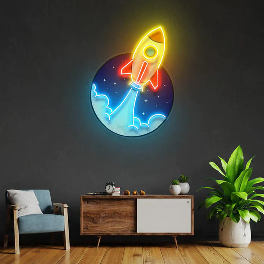 Smoke Neon Art LED Neon Sign Light Neon