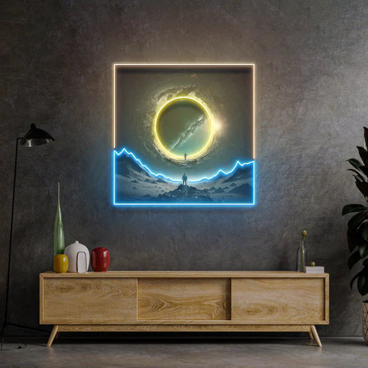 Space Gate Astronaut Neon Art LED Neon Sign Light Neon