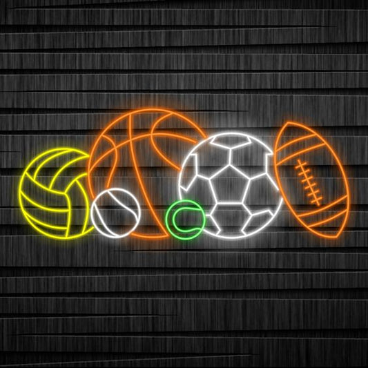 Sport Balls LED Neon Sign Light Neon