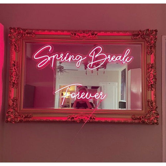 Sprin Break Time LED Neon Sign Light Neon