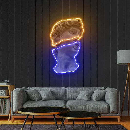 Statue of David Neon Art LED Neon Sign Light Neon