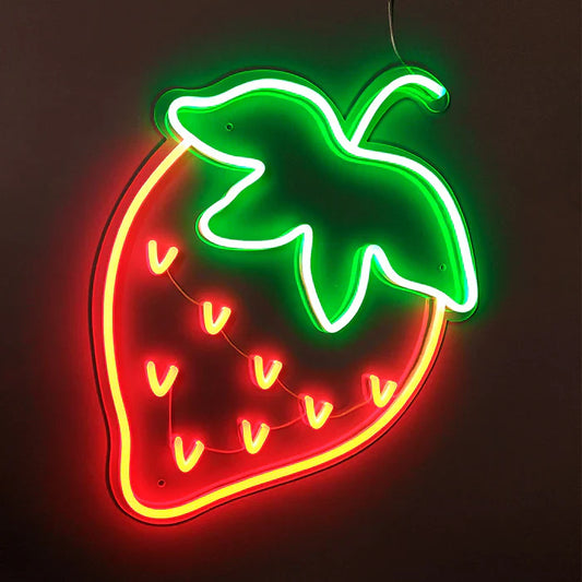 Strawberry LED Neon Sign Light Neon