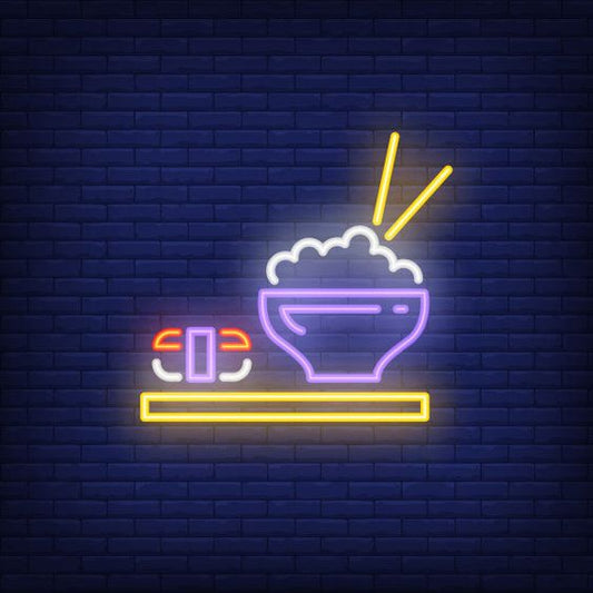 Sushi Rice LED Neon Sign Light Neon