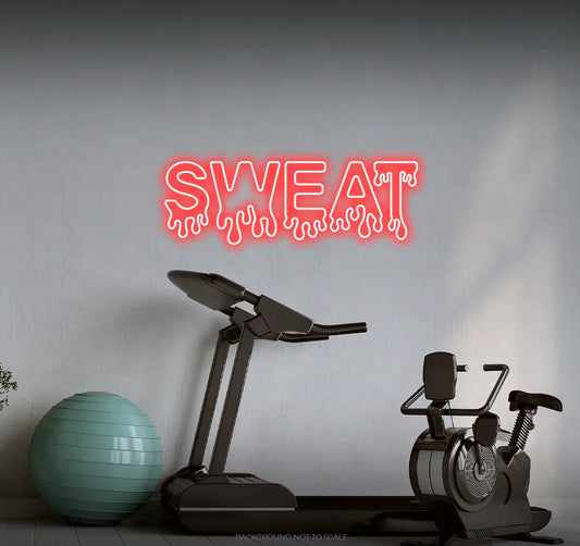 Sweat Melting LED Neon Sign Light Neon