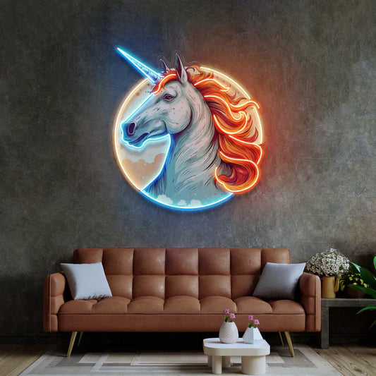 Unicorn 2 Neon Art LED Neon Sign Light Neon
