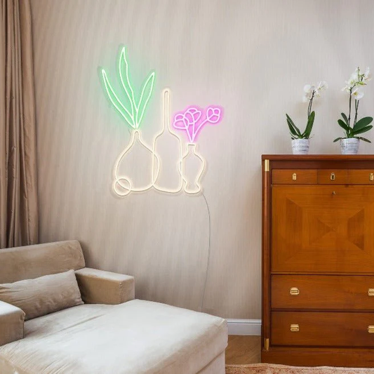 Vases LED Neon Sign Light Neon