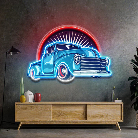 Vintage Truck Neon Art LED Neon Sign Light Neon