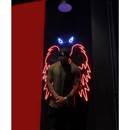 Wings & Horn LED Neon Sign Light Neon