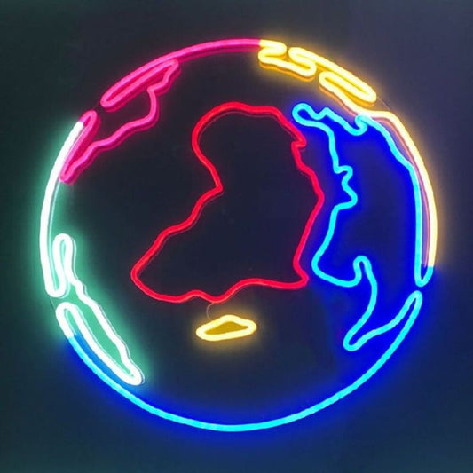 World Map LED Neon Sign Light Neon