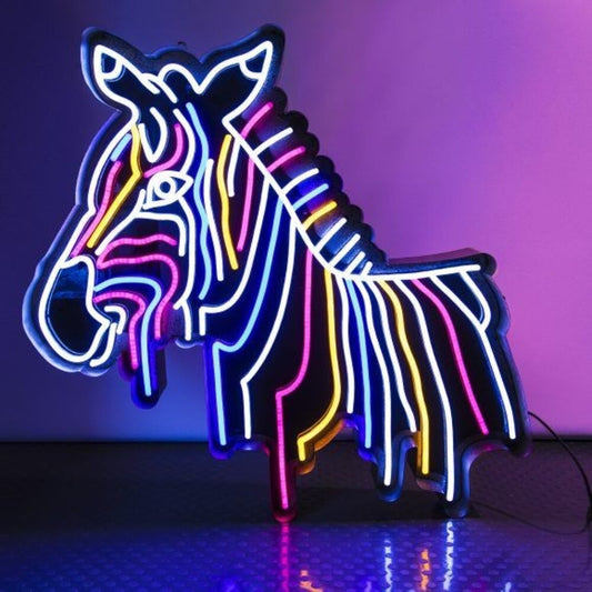 Zebra LED Neon Sign Light Neon